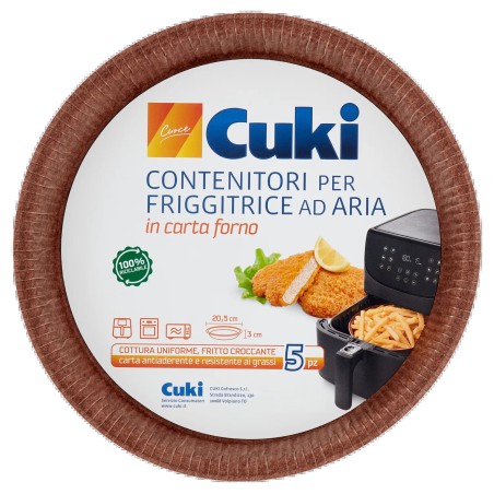 8003980410779Cuki Contenitori Per Friggitrice Ad Aria 5pz