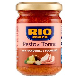 8004030506091Rio Mare Pesto Al Tonno con Mandorle e Pecorino 130gr