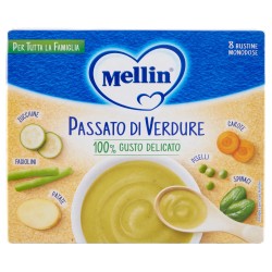 8000050533406Mellin Passato di Verdure 8x13gr