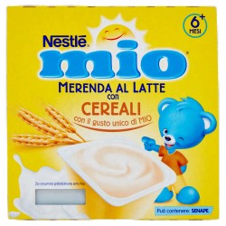 8445290732668Mio Merenda Latte e Cerali New 4x100gr