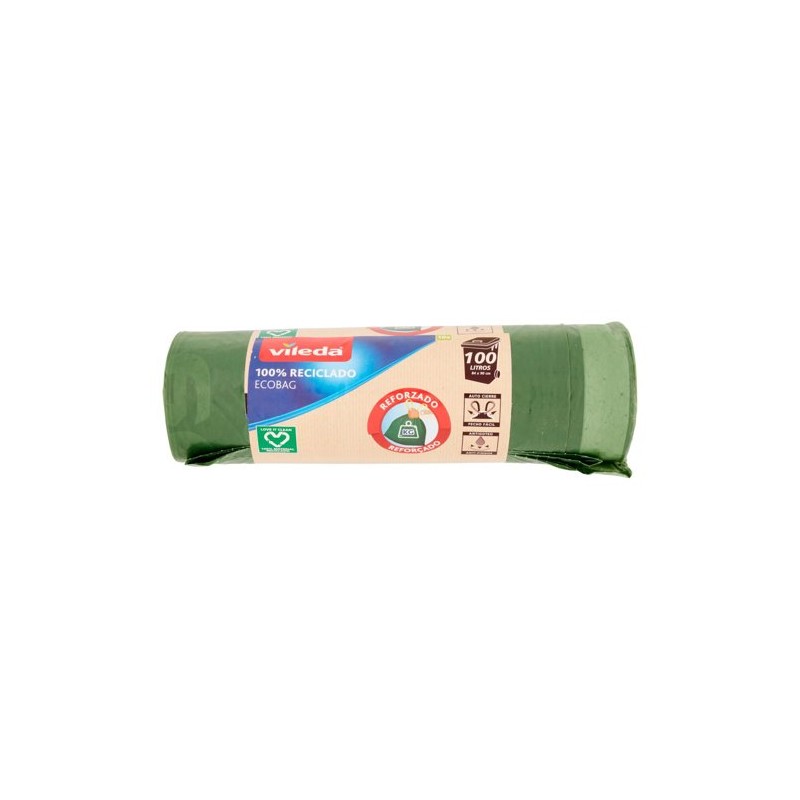 4023103230637Vileda Ecobag 100% Riciclato 100lt - 10pz