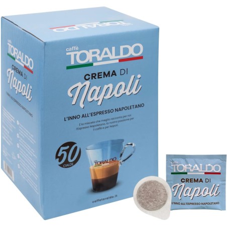 8024608004156Toraldo Cialde Crema di Napoli Espresso 50pz