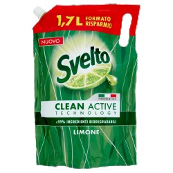 8720182641618Svelto Piatti Limone Eco Ricarica 1700ml
