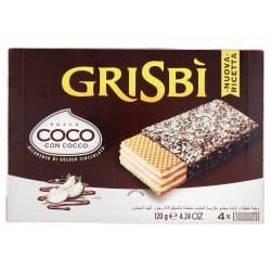 8033102691724Grisbì Wafer Cocco 120gr