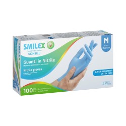 8024151900936Derma Guanti Nitrile Blu Misura Media New 100pz