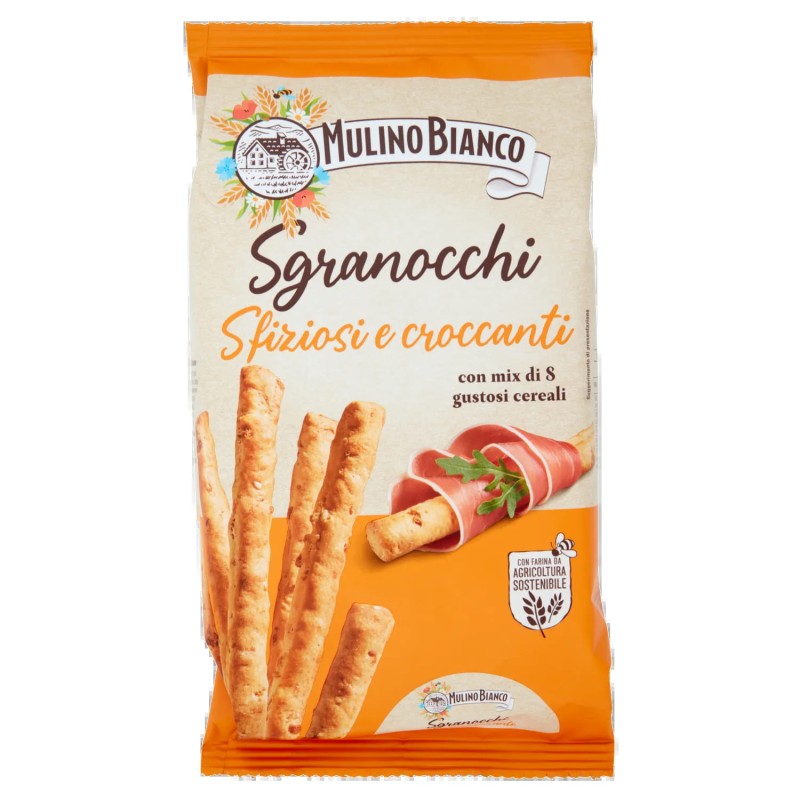 8076809579629Mulino Bianco Grissini Sgranocchi 210gr 8076809579629Mulino Bianco Grissini Sgranocchi 210gr