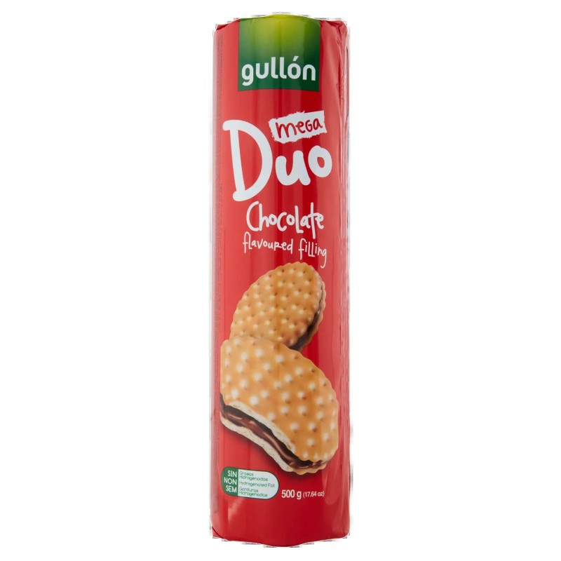 8410376017113Gullon Mega Duo Cioccolato 500gr