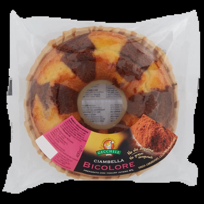 8015854140866Gecchelle Ciambella Bicolore 400gr