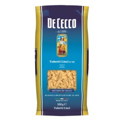 8001250120625De Cecco 062 Tubetti Lisci 500gr