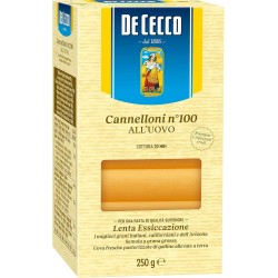 8001250201003De Cecco Cannelloni All'Uovo 250gr
