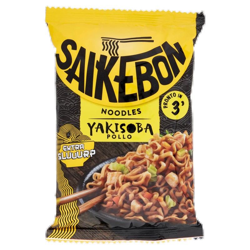8000050028537Saikebon Noodles Yakisoba Pollo Bag 93gr 8000050028537Saikebon Noodles Yakisoba Pollo Bag 93gr