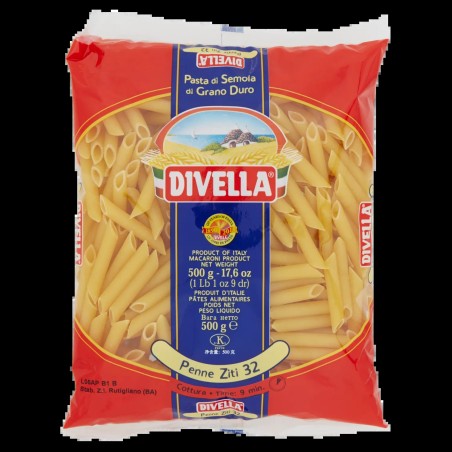 8005121000320Divella 032 Penne Ziti 500gr