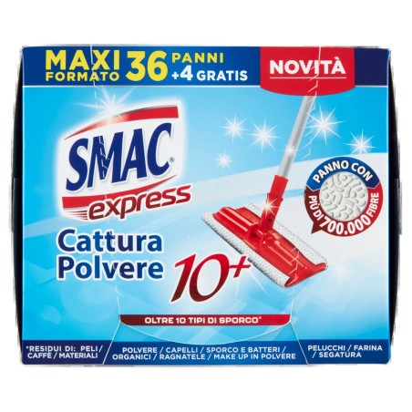8003650019813Smac Panni Catturapolvere 36+4pz