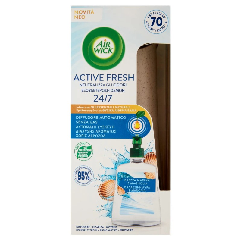 8002910065867Air Wick Active Fresh Completo Brezza Marina 1pz