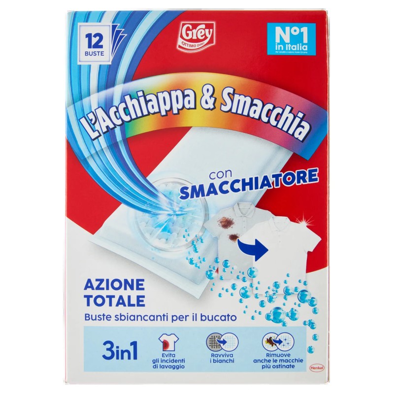 8015100579433Grey L'Acchiappa & Smacchia Sbiancante 12pz