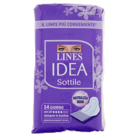 8001480401631Lines Idea Sottile Ripiegato Con Ali 12+2pz