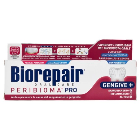 8017331097182Biorepair Dentifricio Peribioma Pro Gengive+ 75ml