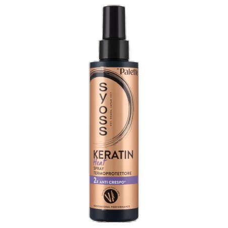 8015700169195Syoss Palette Hair Keratin Heat Termoprotettore Spray 200ml