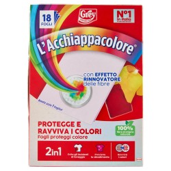 8015100579426Grey L'Acchiappacolore Protegge E Ravviva I Colori 18pz