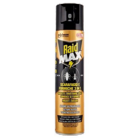 5000204342406Raid Max Scarafaggi e Formiche 3in1 Spray 300ml