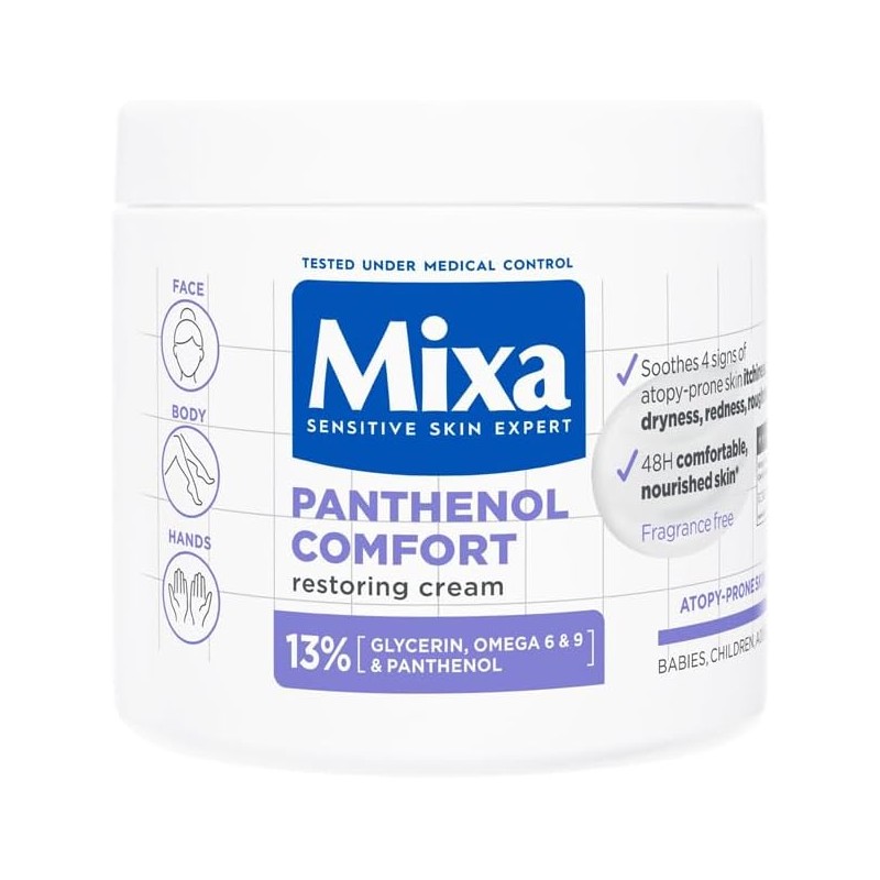 3600551153148Mixa Body Crema Pantenol Comfort 400ml