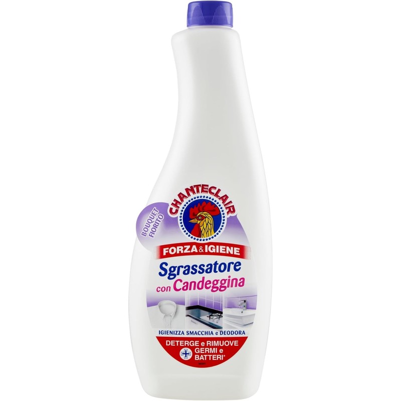 8015194522179Chanteclair Sgrassatore Con Candeggina Bouquet Fiorito Ricarica 625ml