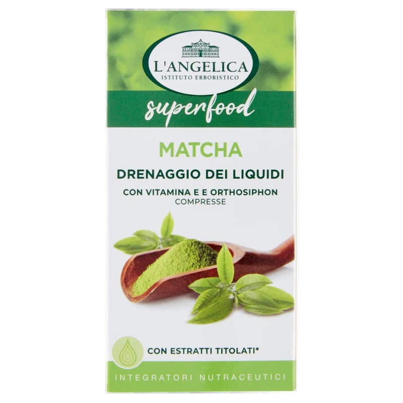 8017331067406L'Angelica Matcha Drenaggio dei Liquidi 60 Compresse 30gr
