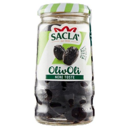 8001060001480Saclà Olive Nere Toste 200gr