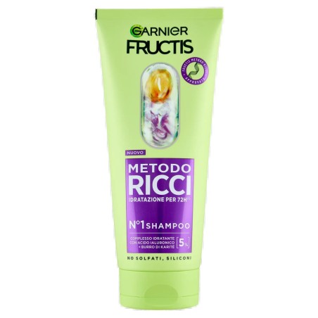 3600542638166Fructis Shampoo N°1 Metodo Ricci 200ml