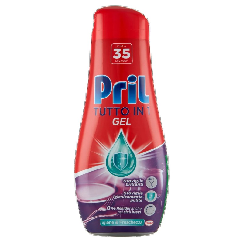 8015100577095Pril Gel Tutto in 1 Igiene 630ml 8015100577095Pril Gel Tutto in 1 Igiene 630ml