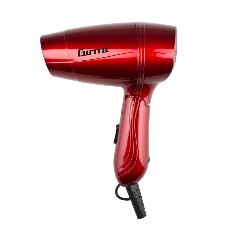 Girmi Asciugacapelli PH02 Da Viaggio Pieghevole 1200w
