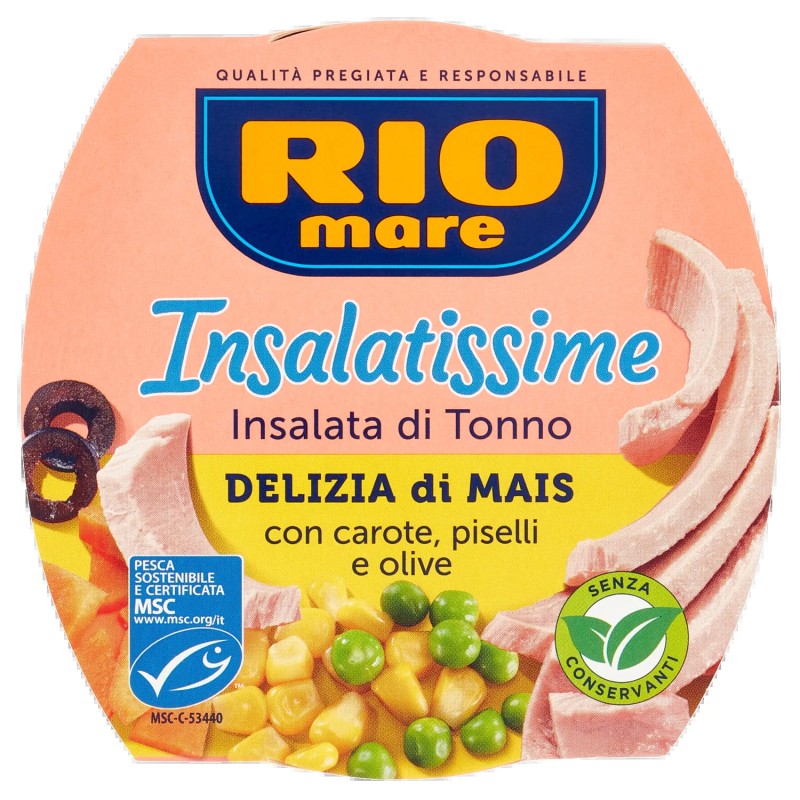 Rio Mare Insalatissime Delizia Di Mais 160gr