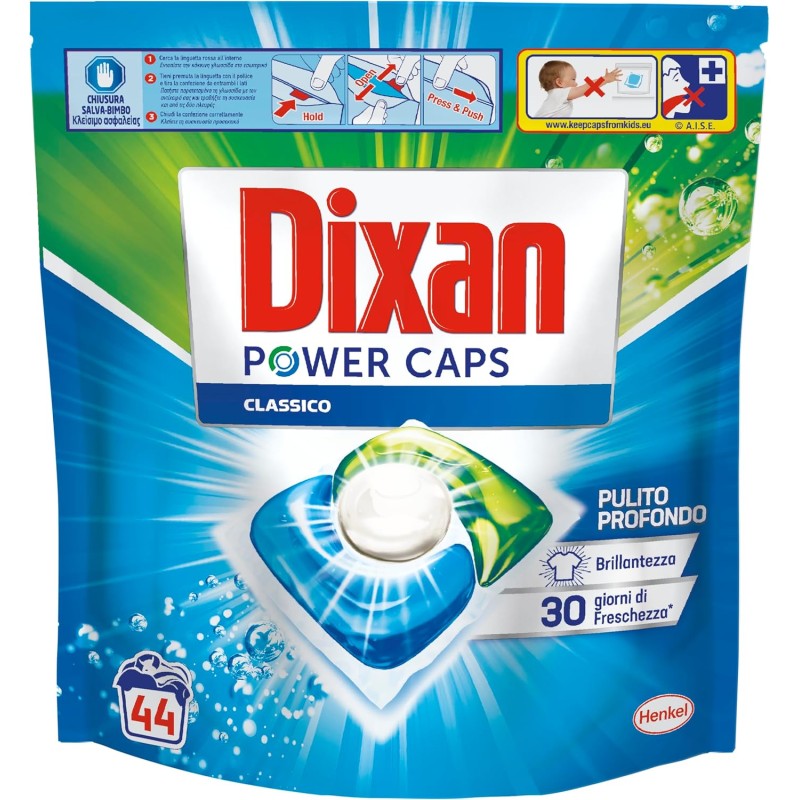 Dixan Power Caps Classico 44pz