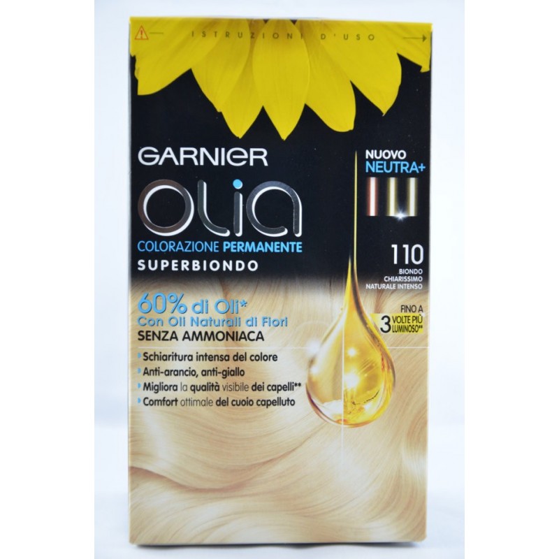 3600541910867Garnier Olia 110 Super Biondo Chiarissimo Naturale Intenso 1pz