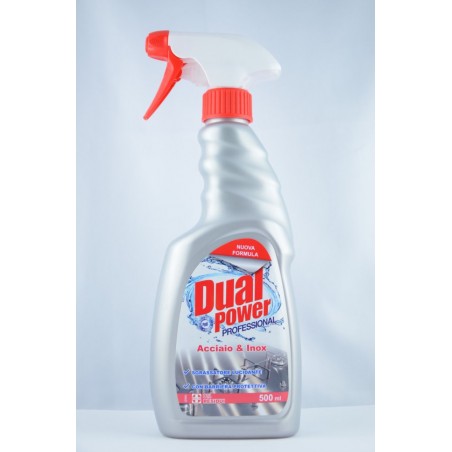 8054633830826DUAL POWER ACCIAIO & INOX SPRAY 500ML