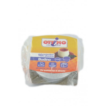 8021719140193Ottimo Vaschette Alluminio Forma Budino 10pz