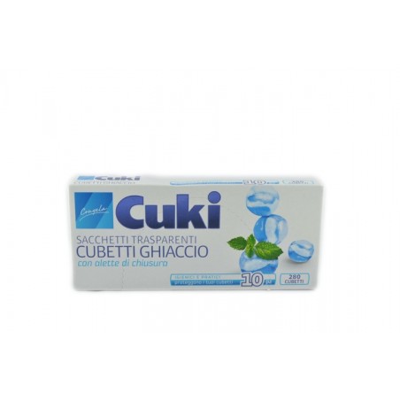 8003980050517Cuki Sacchetti Cubetti Ghiaccio 10pz