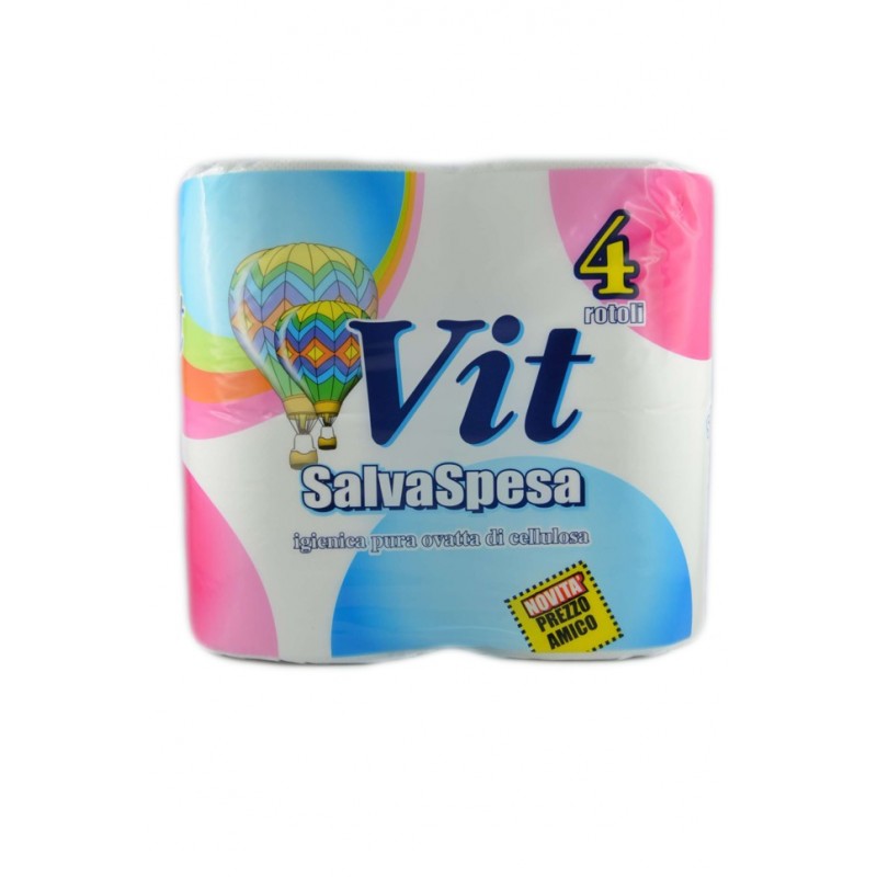 8006783743303Vit Salvaspesa Carta Igienica 4 Rotoli 1pz
