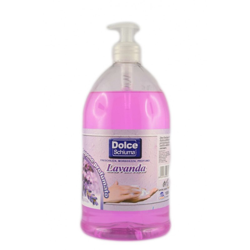 8009368600336Dolce Schiuma Sapone Liquido Lavanda Con Dispenser 1lt