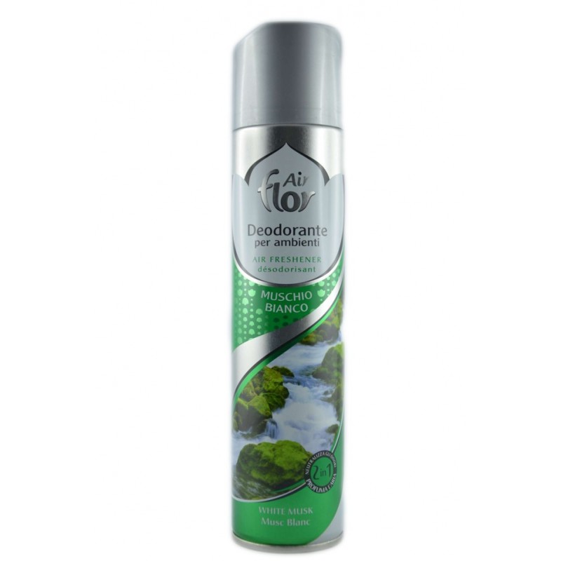 8007675002201Air Flor Deodorante Spray Muschio Bianco 300ml