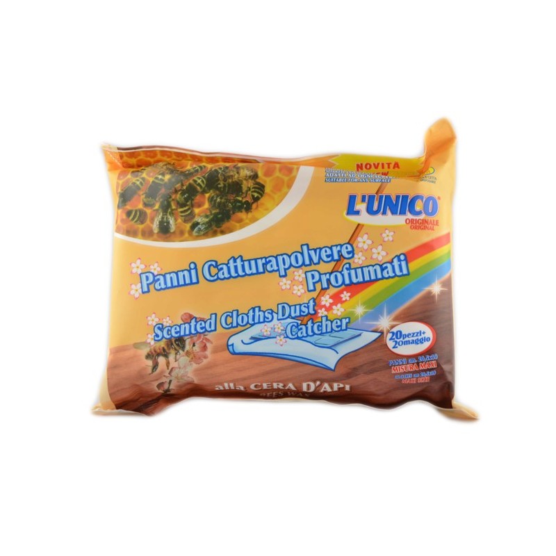 8024943000493L'unico Catturapolvere Cera D'api 20pz