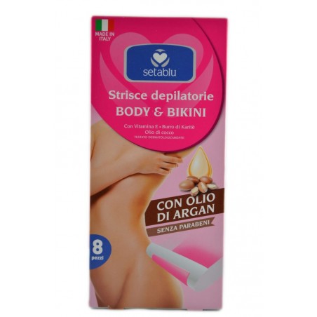 8055348167597SETABLU STRISCE DEPILATORIE BODY & BIKINI 8PZ