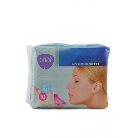 8033532100513Clendy Assorbenti Notte Con Ali 12pz