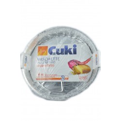 8003980091213Cuki Vaschette Alluminio Doppia Forza T10 - Torta Grande 2pz