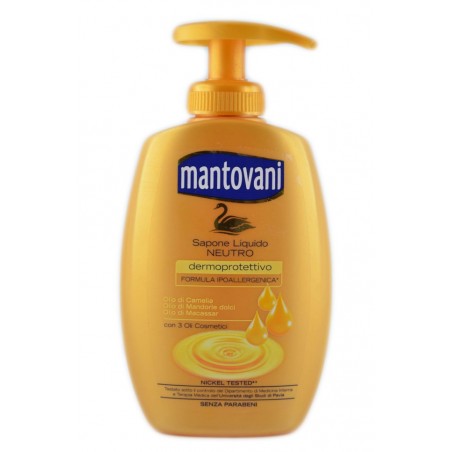 8002340012257Mantovani Sapone Liquido 3 Oli Cosmetici Con Dispender 300ml