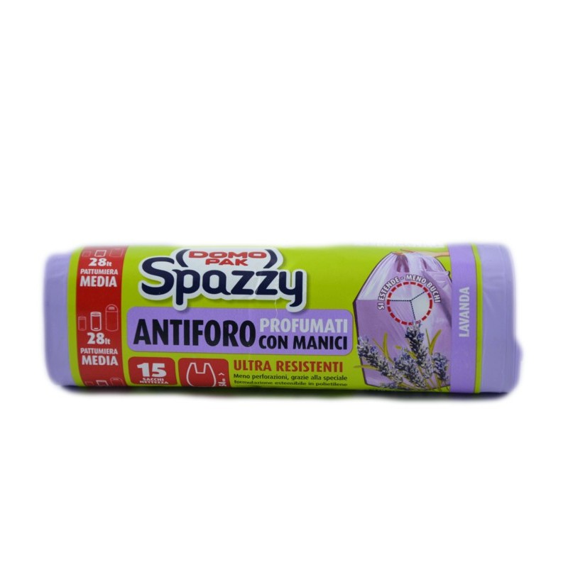 8001410098566Domopak Buste Profumate Lavanda 28lt 52x54cm 15pz