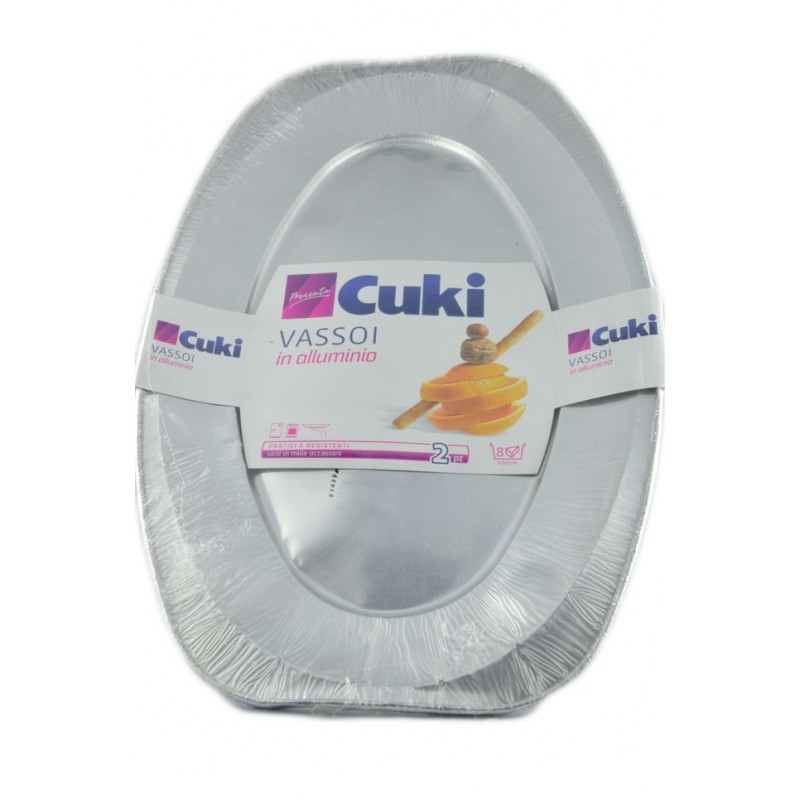 8003980260039Cuki Vassoio Alluminio 8 Porzioni 2pz