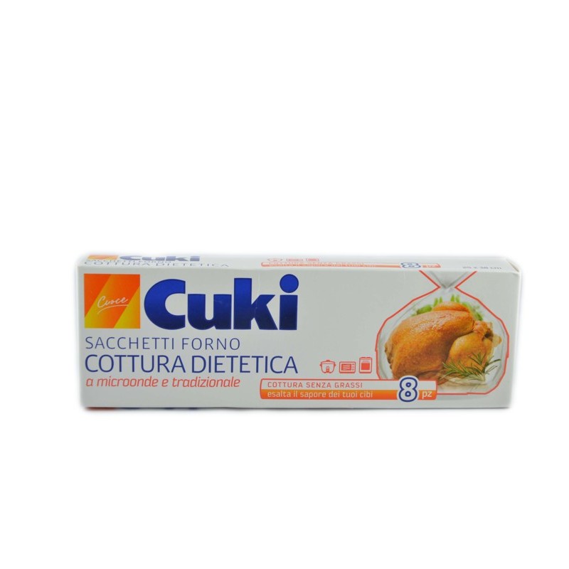 8003980050111Cuki Sacchetti Forno Cottura Dietetica 8pz 8003980050111Cuki Sacchetti Forno Cottura Dietetica 8pz