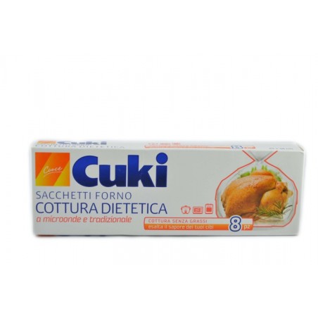 8003980050111Cuki Sacchetti Forno Cottura Dietetica 8pz