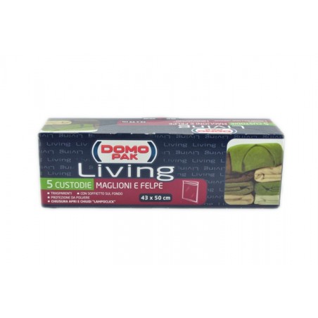 8001410091093Domopak Custodie Maglioni E Felpe 5pz